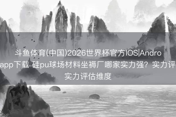 斗鱼体育(中国)2026世界杯官方IOS|Android手机app下载 硅pu球场材料坐褥厂哪家实力强？实力评估维度