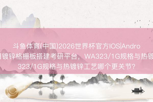 斗鱼体育(中国)2026世界杯官方IOS|Android手机app下载 选用镀锌格栅板搭建考研平台，WA323/1G规格与热镀锌工艺哪个更关节？