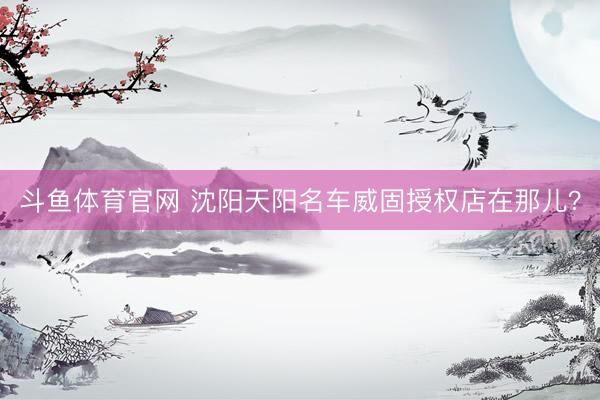 斗鱼体育官网 沈阳天阳名车威固授权店在那儿？